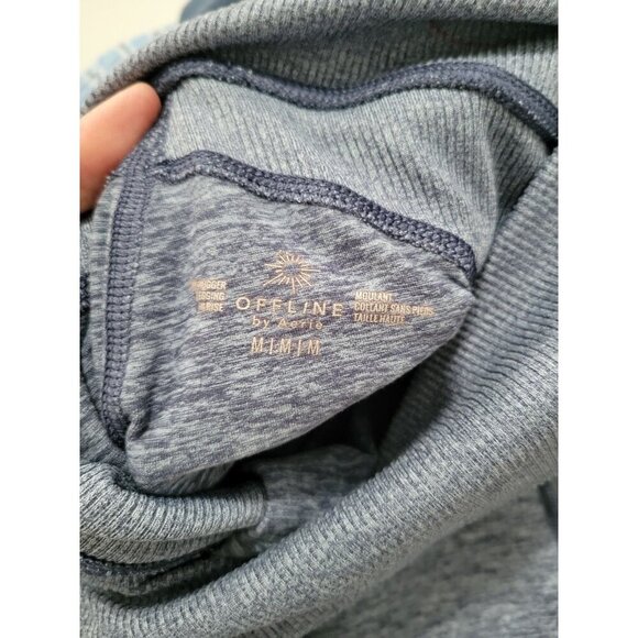 OFFLINE By Aerie The Hugger Hi-Rise Leggings Heathered Blue Pockets M - Picture 4 of 4